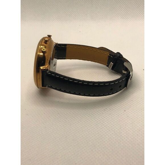 Fossil Q FTW5022 Women's Black Leather Analog Dial Wrist Hybrid Smart Watch HK16 - Picture 8 of 9